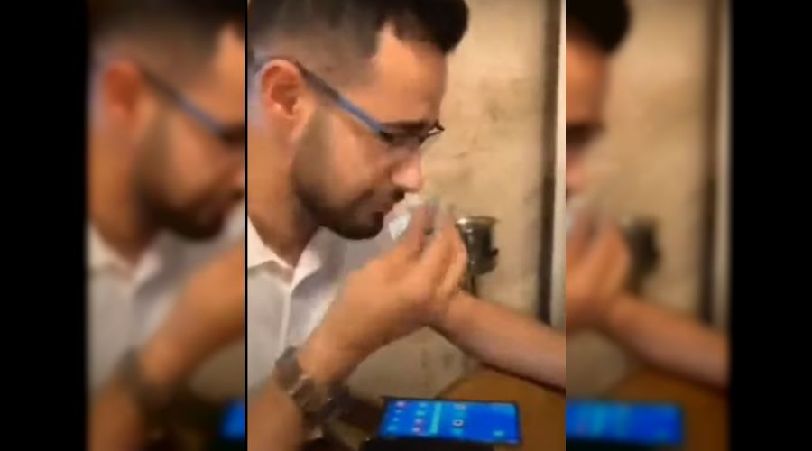 Türk parasıyla burnunu silen İsrailli turist gözaltına alındı