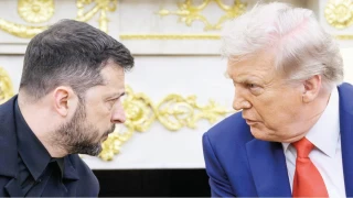 Ukrayna Devlet Bakan Zelenskiy ek hava savunma sistemleri iin Washington'da