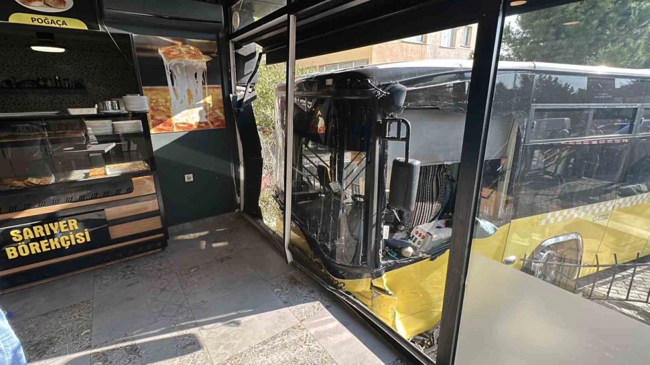 skdar'da ETT otobs brekiye dald: 4 yaral