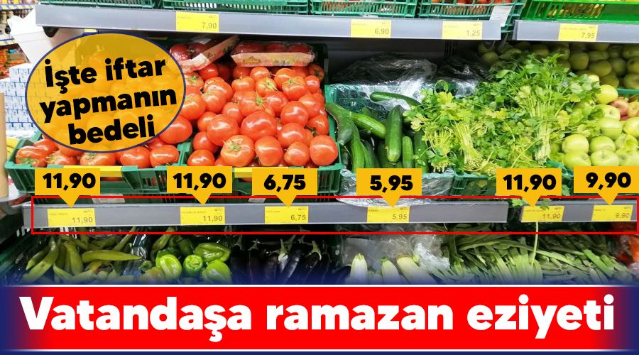 Vatanda�a ramazan eziyeti