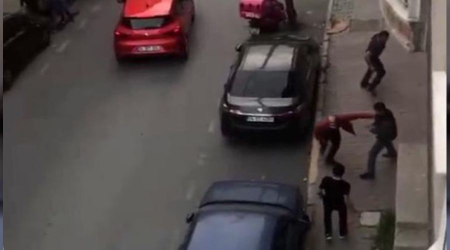 Yabancı uyruklu iki grup arasında bıçaklı kavga