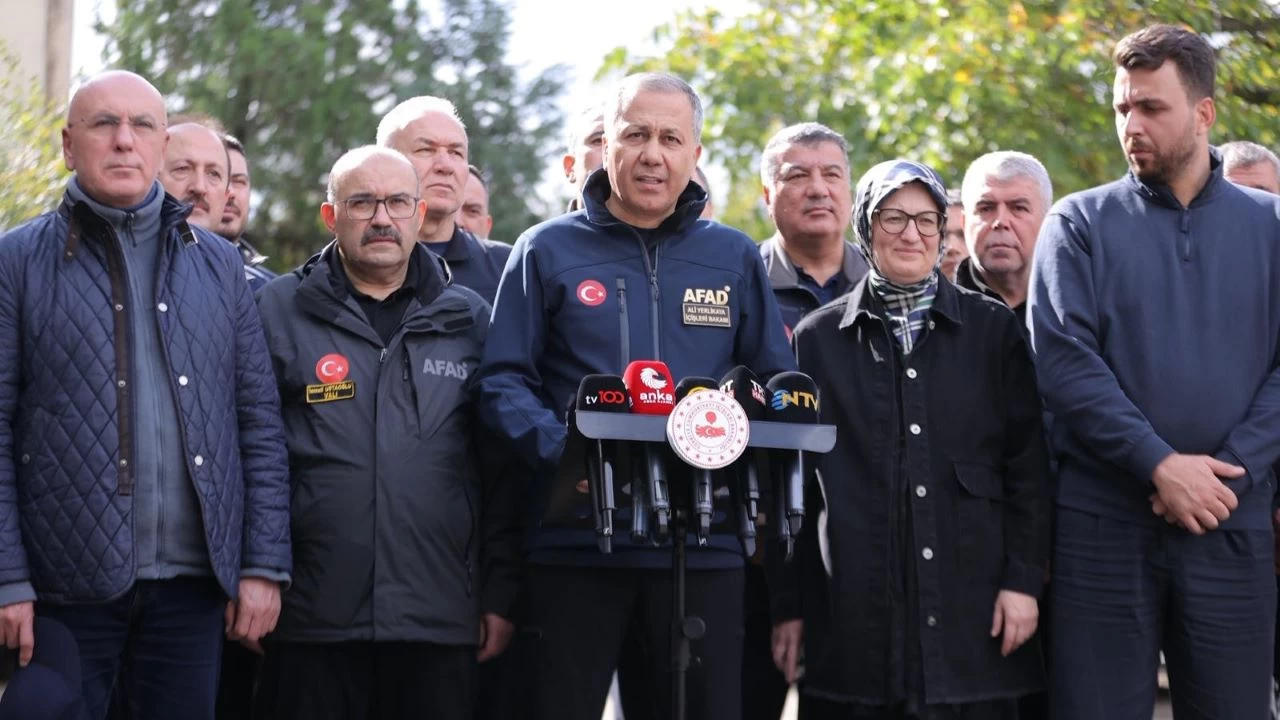 Yerlikaya: '507 ihbar geldi, sadece 30'u hasarla ilgili'