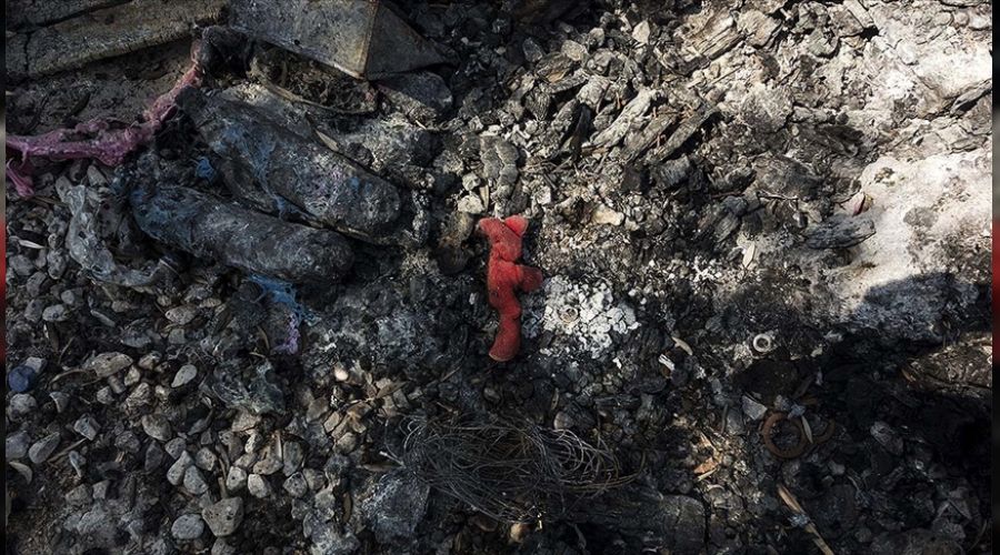 Yunanistan'daki sığınmacı kampında trajedi