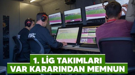 1. Lig takımları VAR kararından memnun