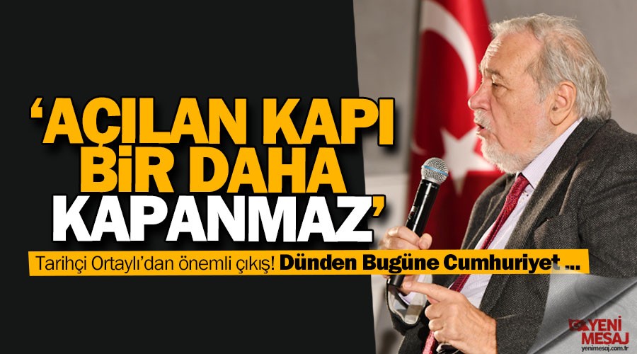 'A��lan kap� bir daha kapanmaz'