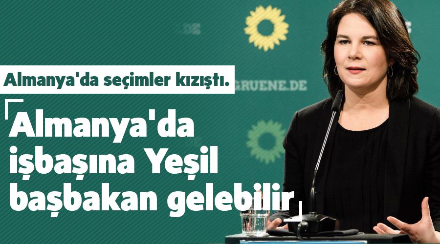Almanya'da i�ba��na Ye�il ba�bakan gelebilir
