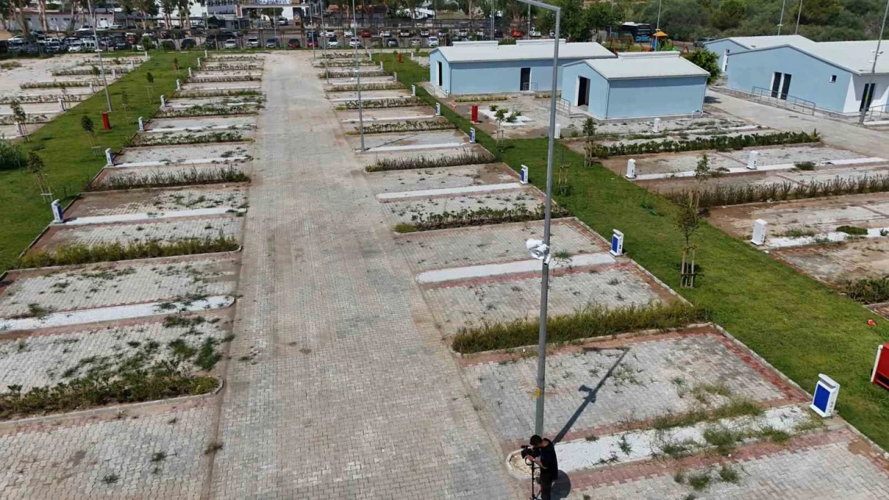 Antalya'ya yeni karavan park geliyor