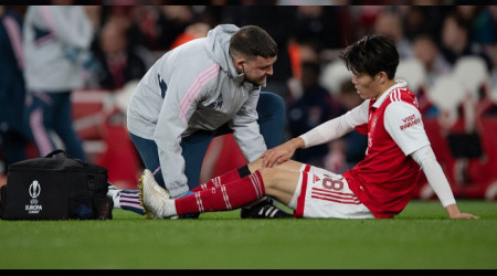 Arsenal'e sakatlk darbesi