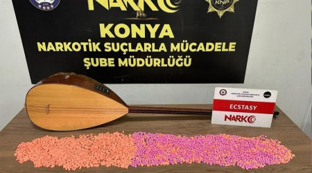 Bağlamanın içinden uyuşturucu hap çıktı