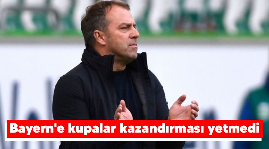 Bayern'e kupalar kazand�rmas� yetmedi 