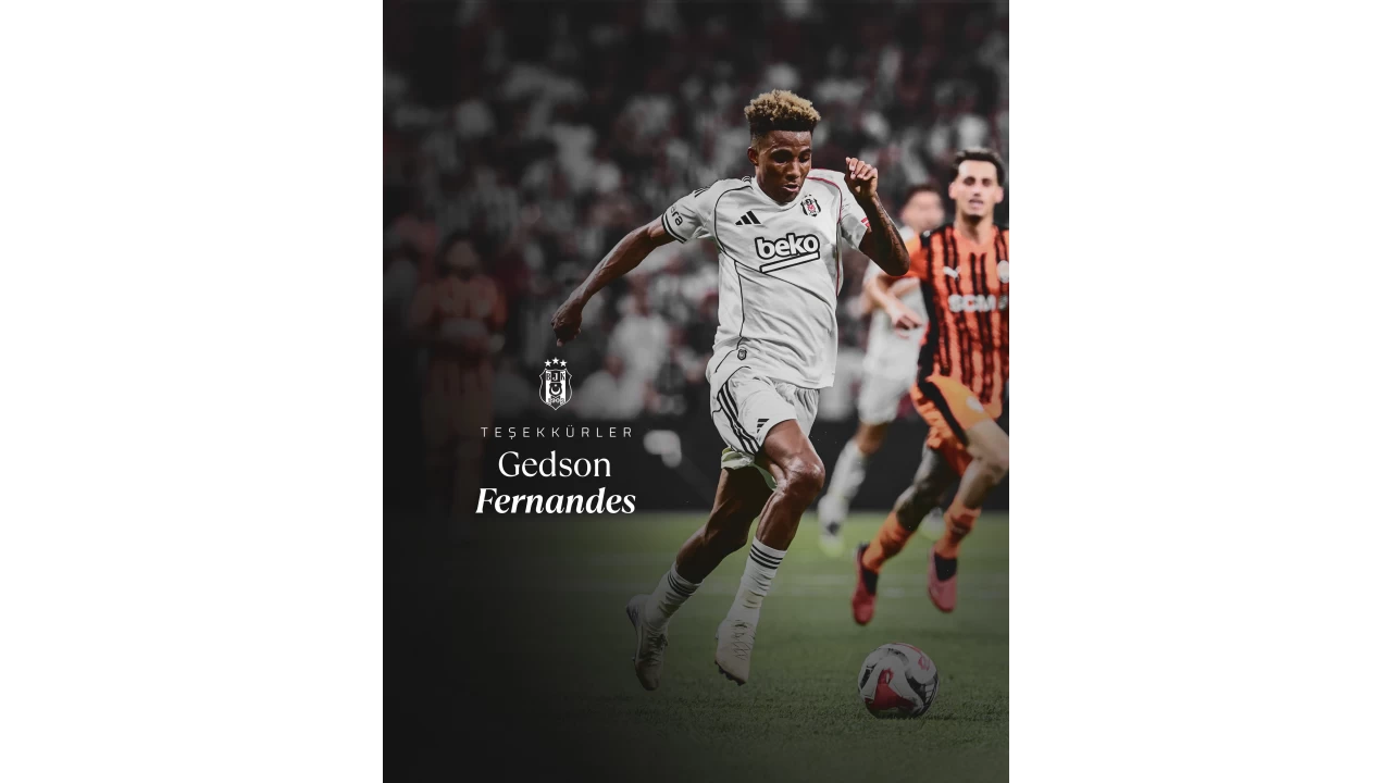 Beşiktaş'ta Gedson Fernandes, Spartak Moskova'ya transfer oldu