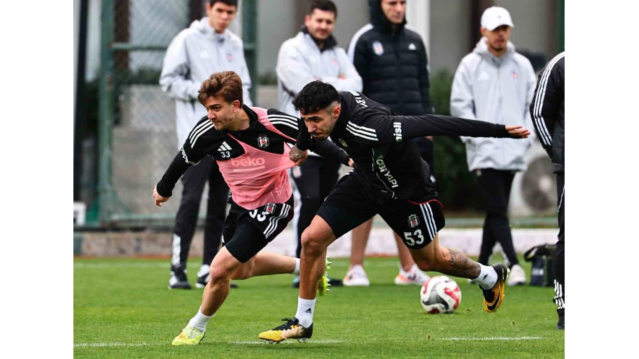 Beşiktaş'ta Trabzonspor maçı hazırlıkları devam etti
