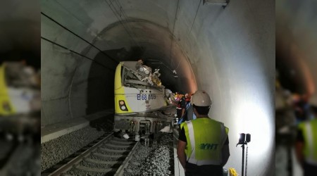 Bilecik'te tren kazası