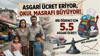 Bir ��renci i�in 5,5 asgari �cret!