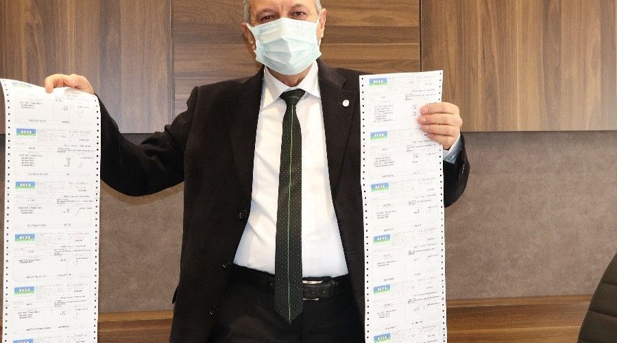 Bolu'da, hay�rseverler elektrik ve do�algaz faturas� �dedi