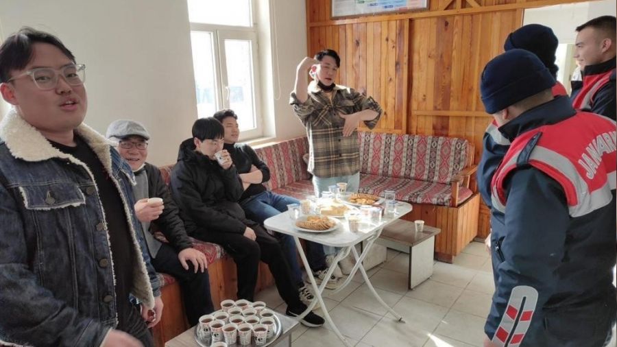  Bolu'da navigasyon kurban� 23 G�ney Koreli turist kurtar�ld�