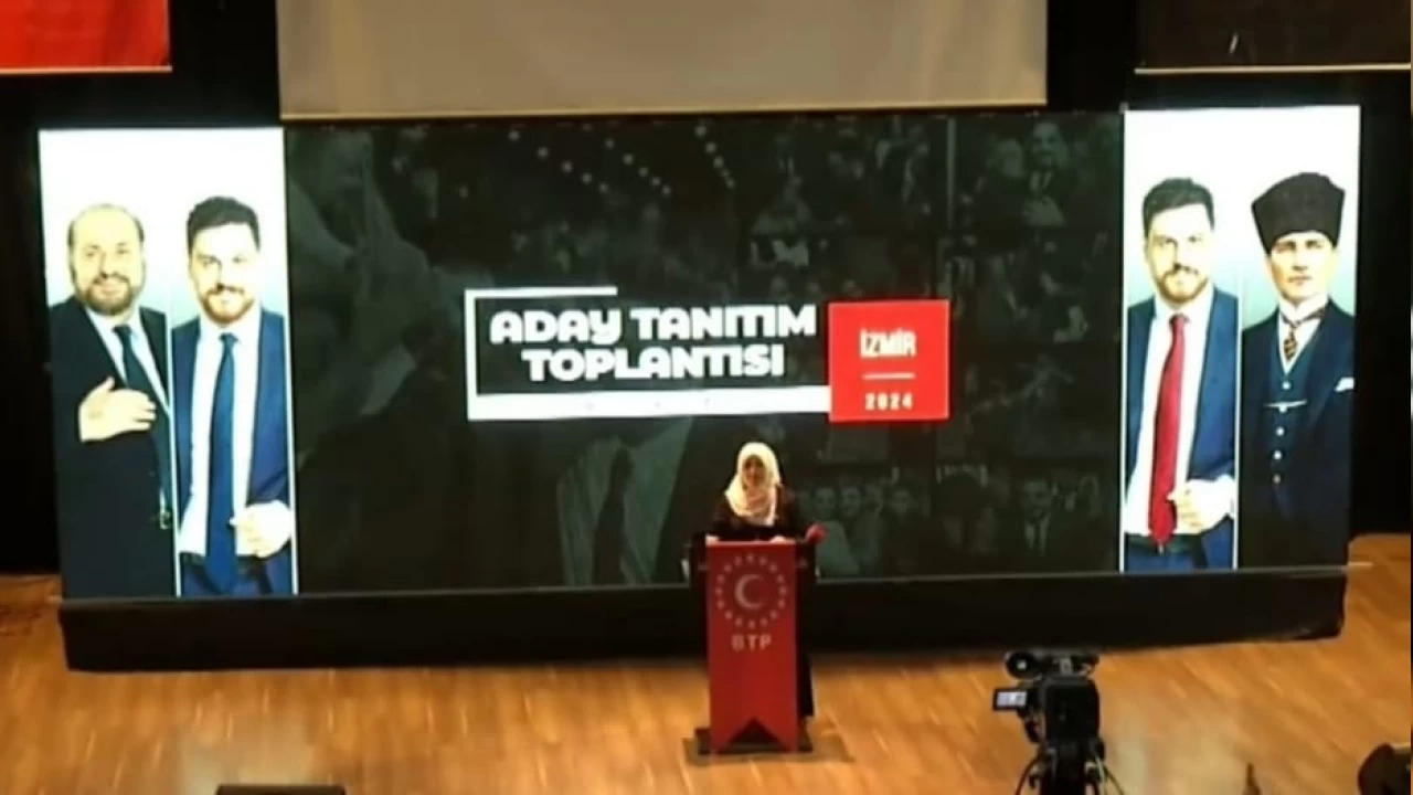 BTP Aydın Büyükşehir Belediye Başkan Adayı Seçil Mumcuoğlu’ndan manifesto gibi konuşma