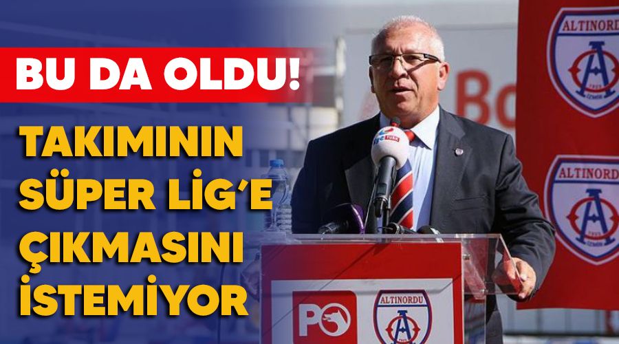 Bu da oldu! Takmnn Sper Lig'e kmasn istemiyor