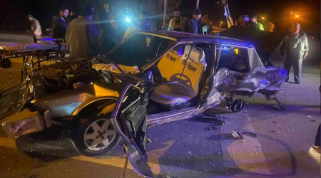 Burdur'da trafik kazası: 1 ölü, 6 yaralı