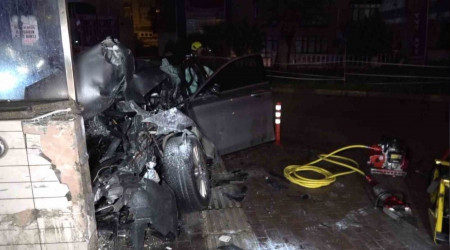 Bursa'da kontrolden kan ara hurdaya dnd: 3 l