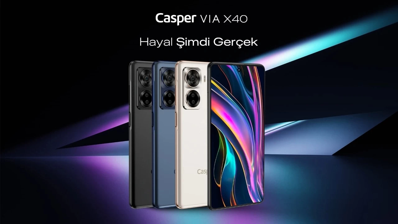 Casper VIA X40 yeni nesil akıllı telefon deneyimi