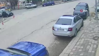 Çatalca'da eşini öldüren adamın kaçma anı ortaya çıktı