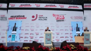 CHP Genel Başkanı Özel, 17. Olağan Gençlik Kolları Kurultayı'nda konuştu