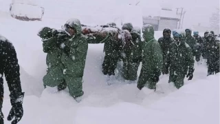 Çığ felaketinde arama-kurtarma operasyonu sonlandırıldı