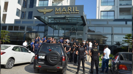 Didim'deki ruhsatsız otel ikinci kez mühürlendi
