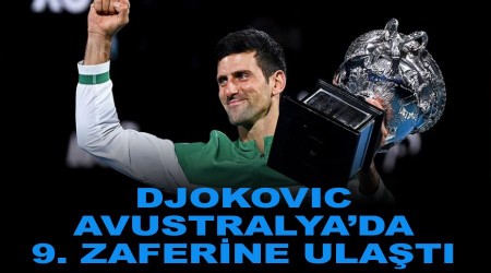 Djokovic, Avustralya'da 9. zaferine ulaştı