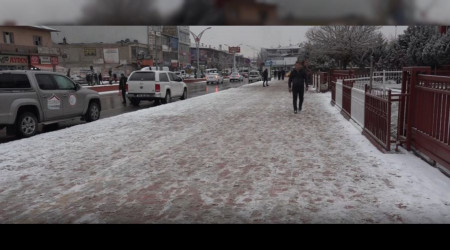 Erciş’te yılın beklenen kar yağışı