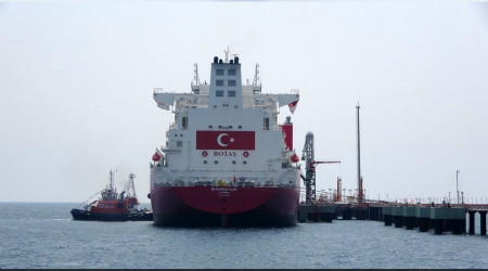 Ertuğrul Gazi'ye ilk LNG nakli başladı