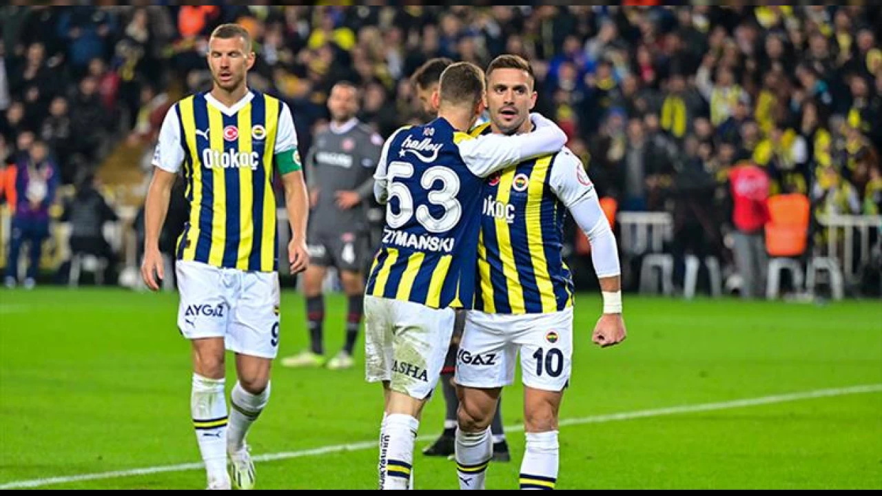 Fenerbah�e �� ma� sonra kazand� 