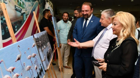 'Flamingo Adası' fotoğraf sergisi kapılarını açtı