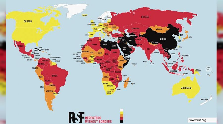 Gazetecilik 130'dan fazla �lkede engellendi