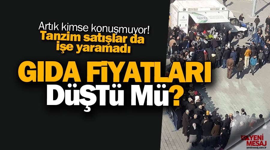 Gıda fiyatlarında makas kapanmıyor