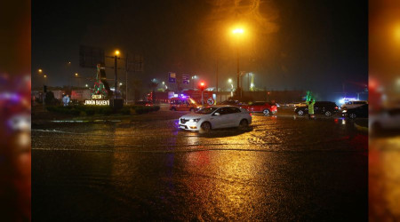 Giresun'u sağanak yağış vurdu