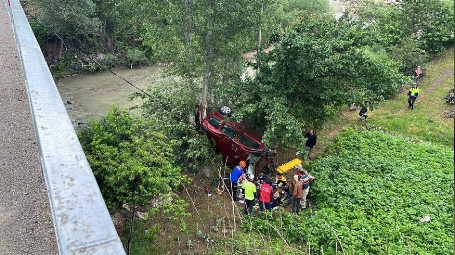 Gmhane'de trafik kazas: 2 l, 3 yaral