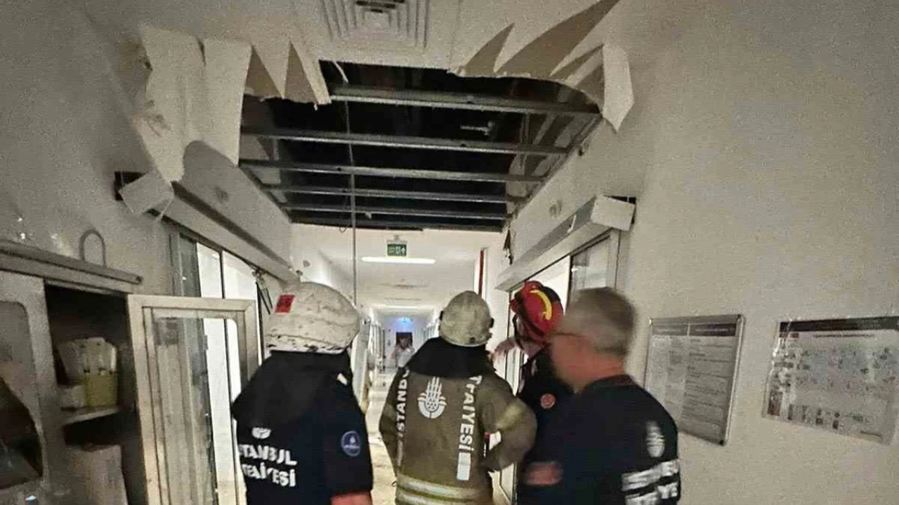 Hastanede tavan çökmesi: Nakledilen bebeklerden biri hayatını kaybetti