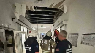 Hastanede tavan çökmesi: Nakledilen bebeklerden biri hayatını kaybetti
