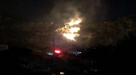 Hatay'da 4 ayrı noktada yangın