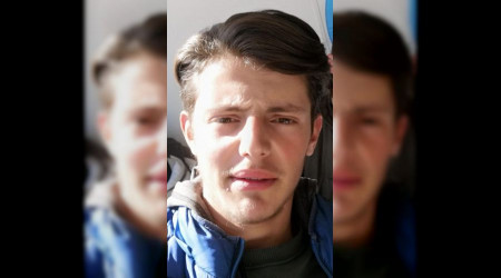 Hayvan otlatırken üzerine yıldırım düştü