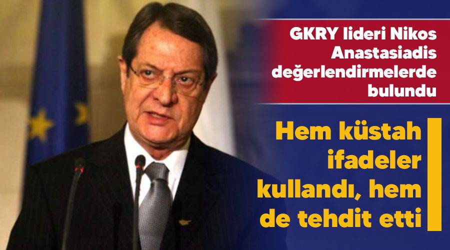 Hem k�stah ifadeler kulland�, hem de tehdit etti