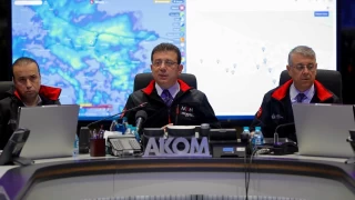 İBB Başkanı İmamoğlu'ndan AKOM'da açıklama