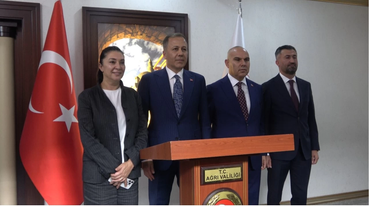 ileri Bakan Yerlikaya Ar'da temaslarda bulundu