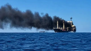 İran: "Hürmüz Boğazı'nda izinsiz güzergahta ilerleyen tanker mayına çarptı"