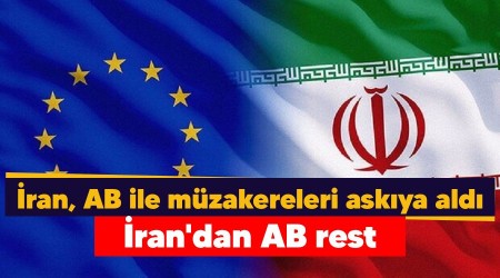 İran'dan, AB rest
