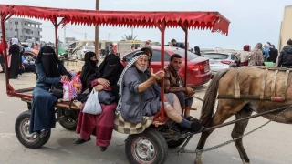 srail, Gazze'nin gneyinde yerlerinden edilen sivilleri ikinci ge zorluyor