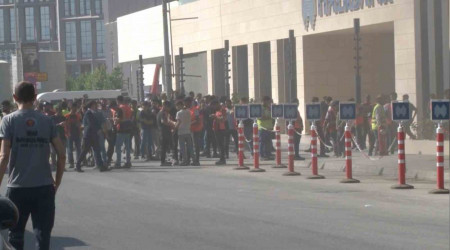 İstanbul Finans Merkezi'nde yangın