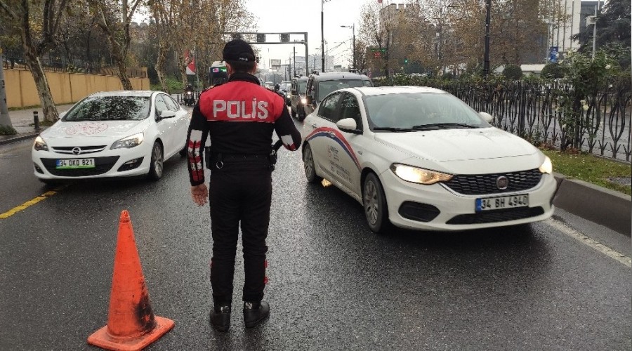 �stanbul genelinde asayi� uygulamas�